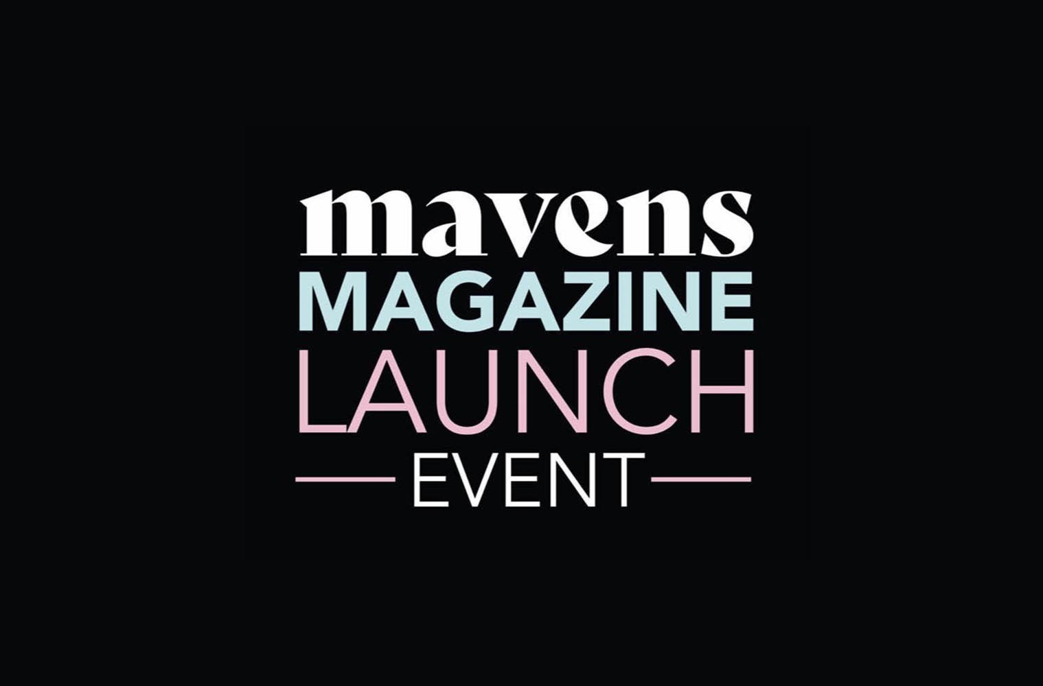 Mavens Magazine Launch Event Logo