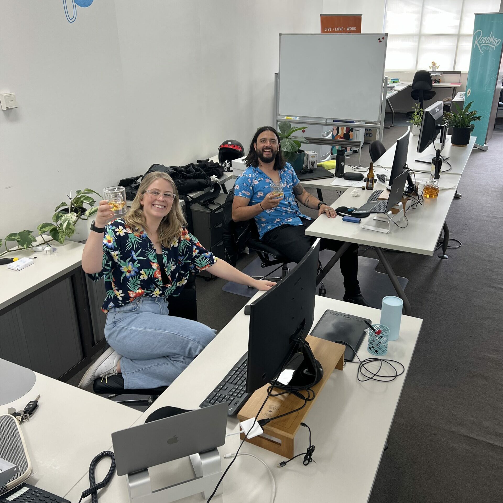 The Wynne Digital Team In Their First Office